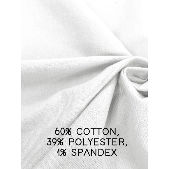 Blue Ice Men's Short Sleeve Crew Neck Classic T-shirt Color White‎ Size XL - Picture 2 of 8